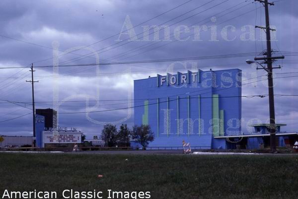 Fort George Drive-In Theatre - From American Classic Images (newer photo)